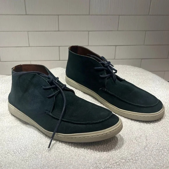 Mercanti Fiorentini suede chukka boots Mercanti Florentini Mens Black Leather Chukka Boots Sz. 13 M  main image 3